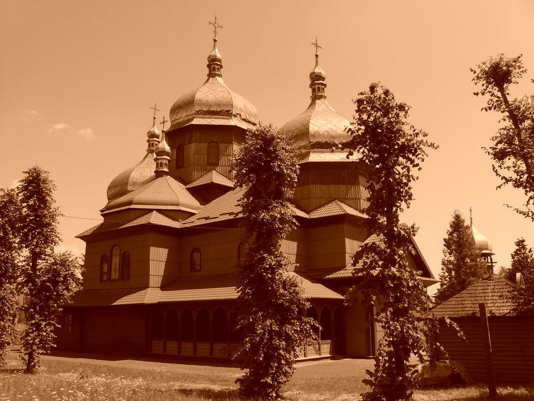 Греко - католический   храм  в    Ямнице - Андрей  Васильевич Коляскин