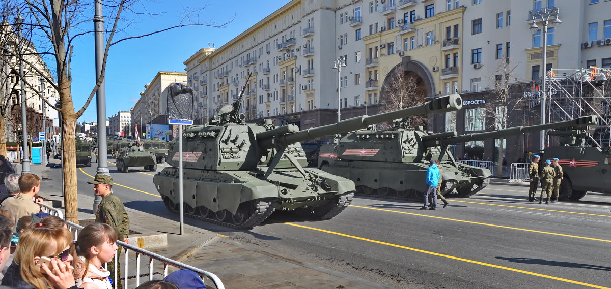 Генеральная репетиция парада Победы в Москве - Алексей Михалев