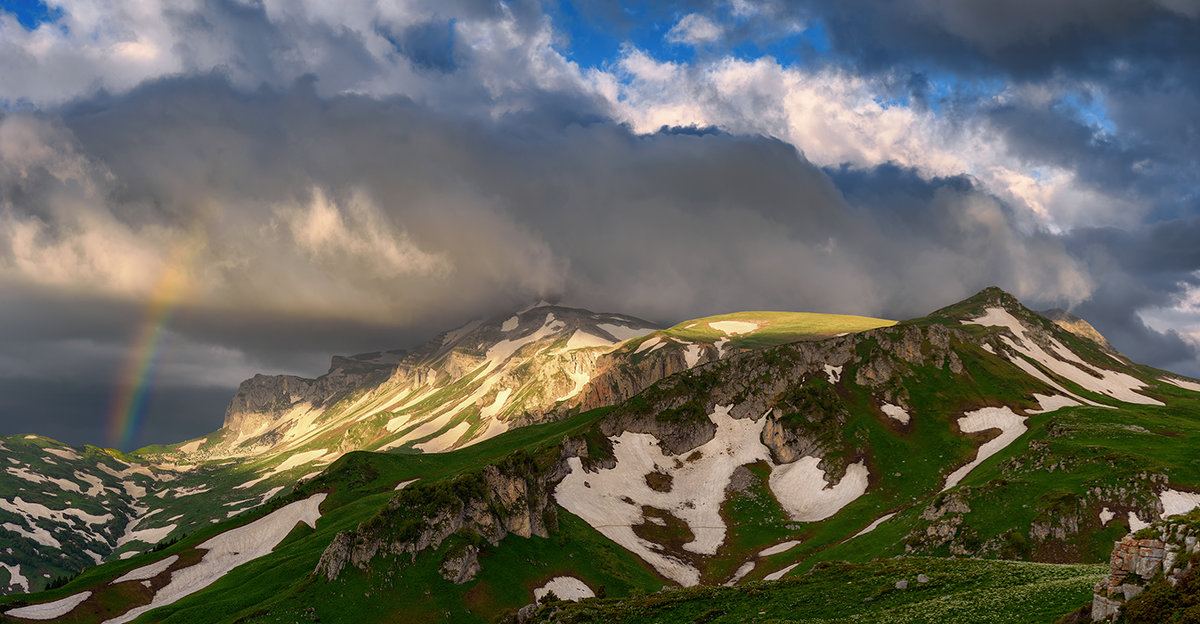 Гора Фишт панорама