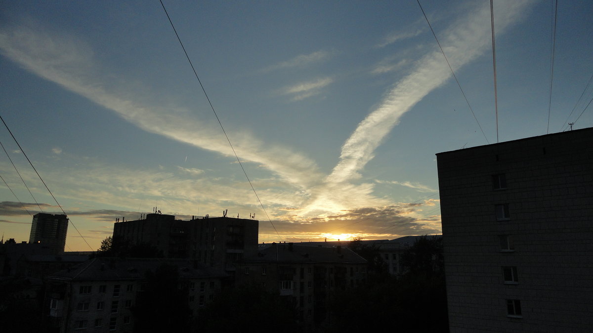 Закат Солнца в Перми - Валерий Конев