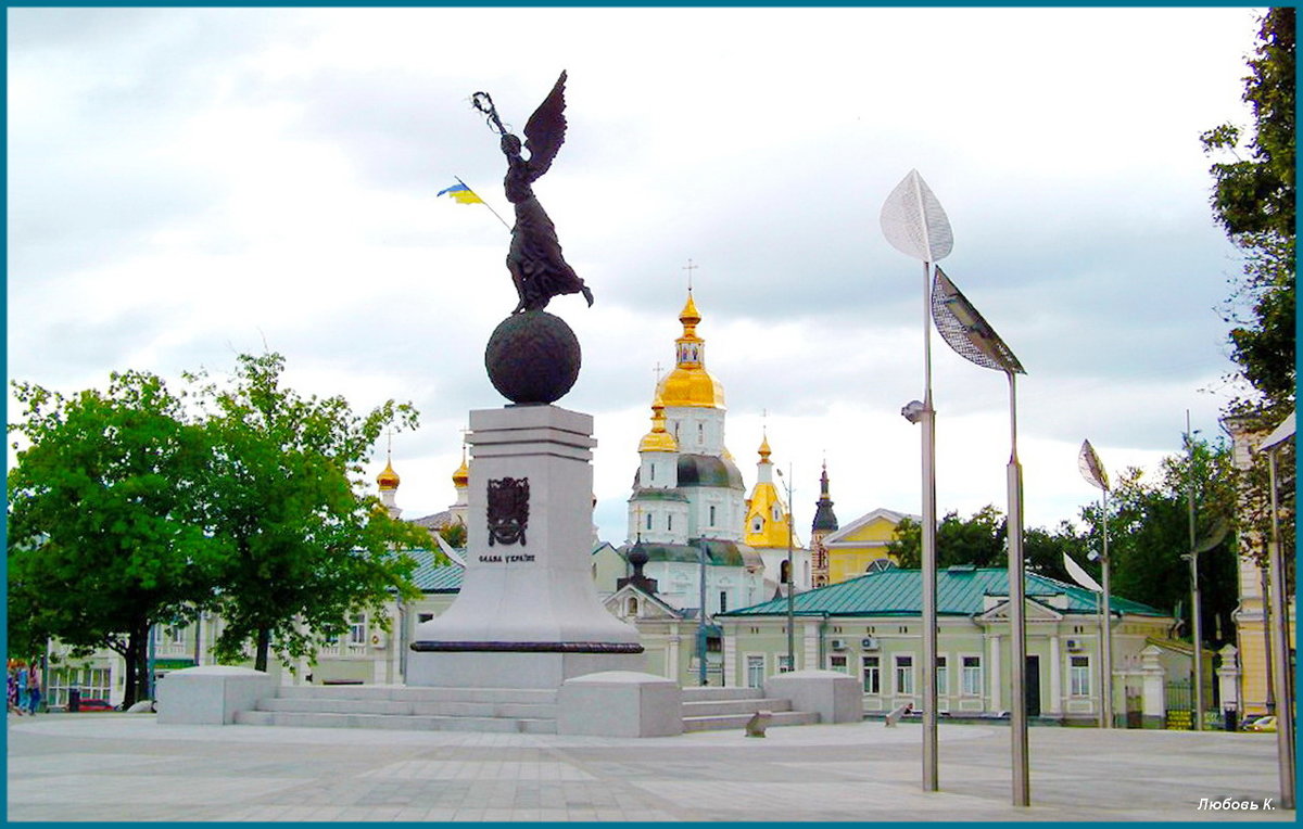 Вид на Покровский мужской монастырь. - Любовь К.