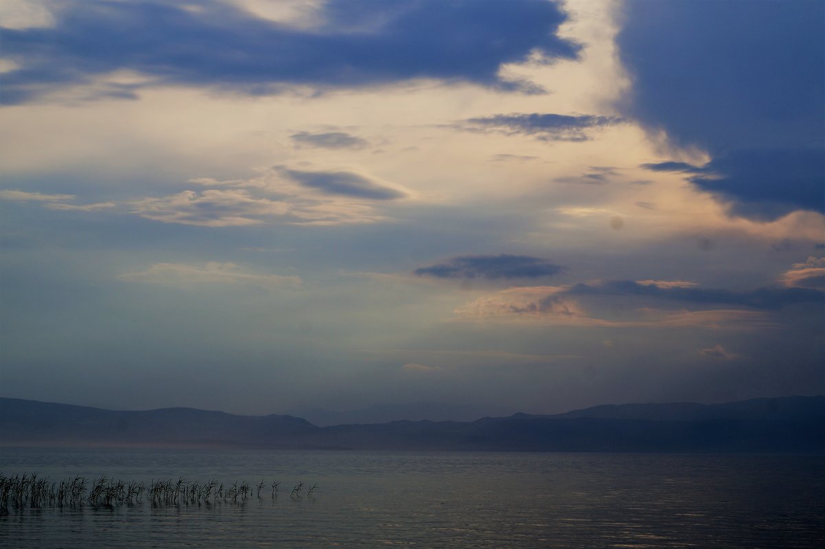 Охридское озеро. Этюд в синих тонах - Gal` ka