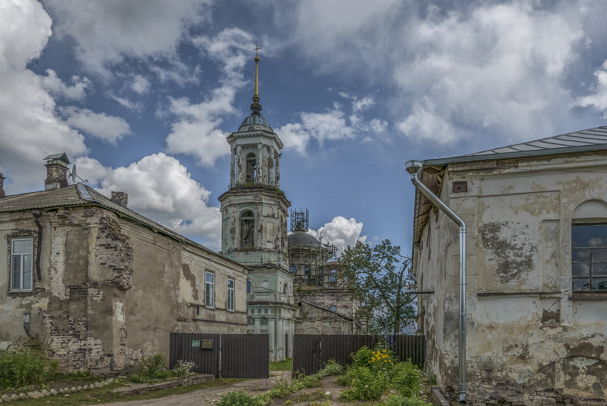 Посёлок Труженик (Теребени). Николо-Теребенский женский монастырь. - Михаил "Skipper"