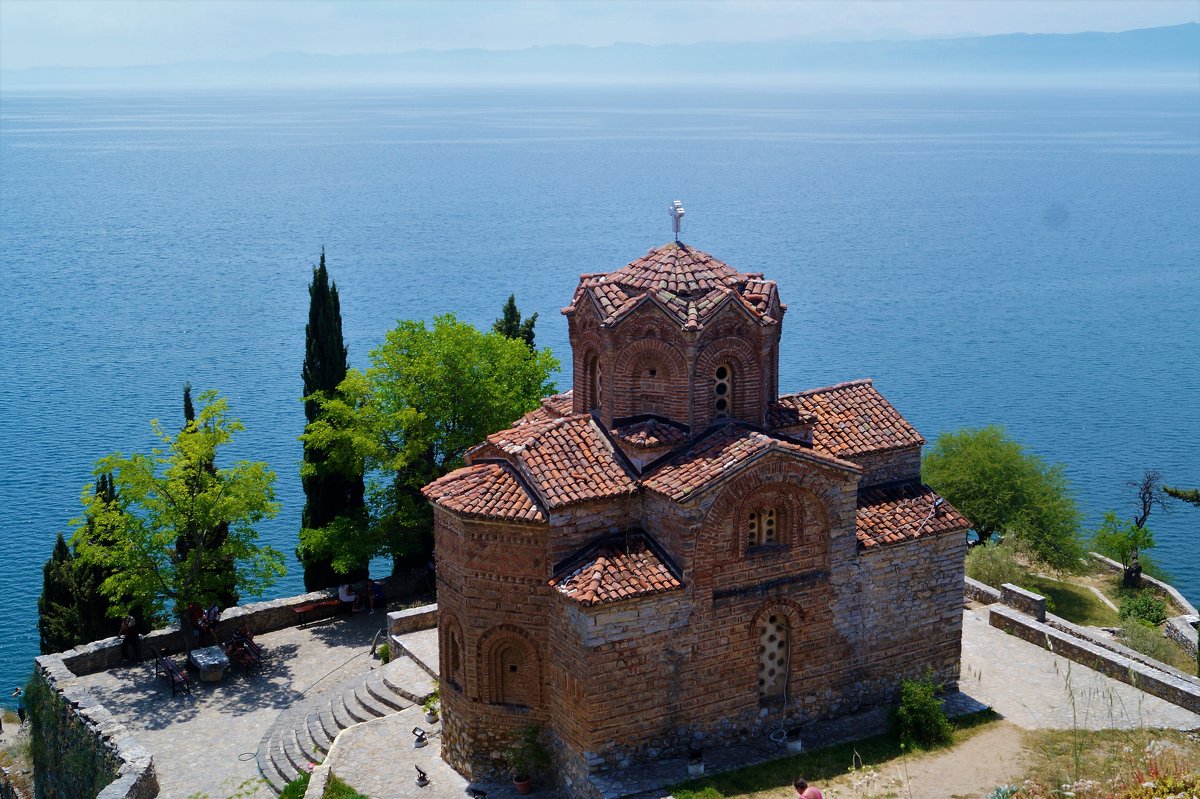 Озеро Охрид. Византийская церковь - Gal` ka