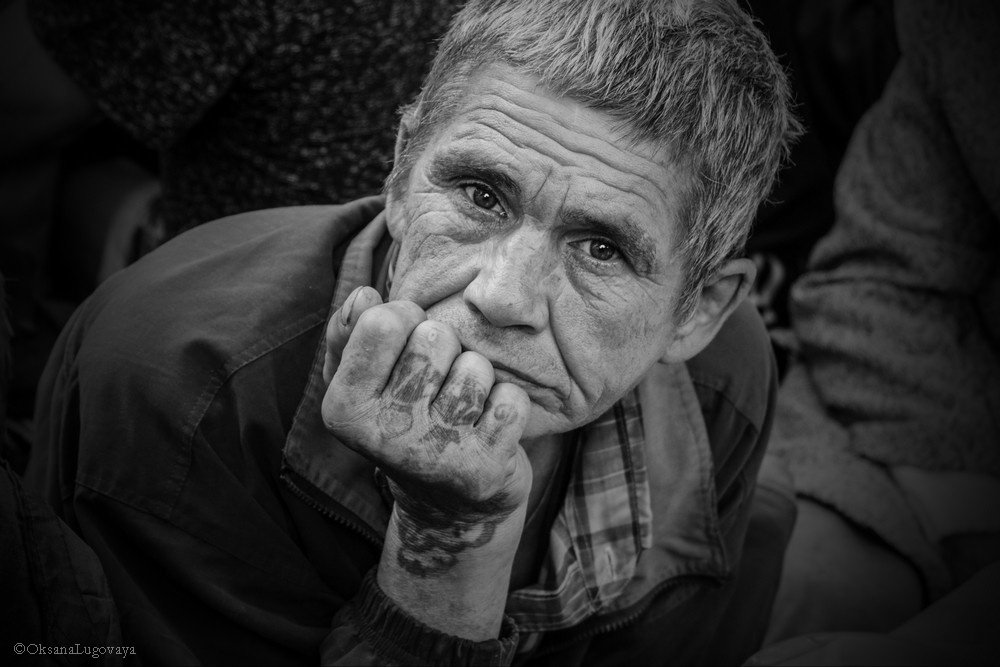 Портрет бездомного - Oksana 