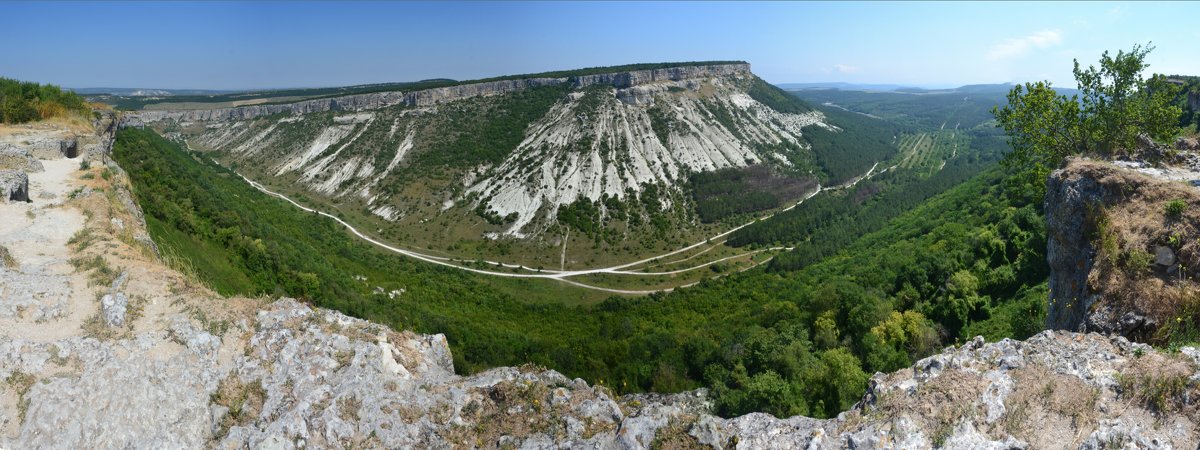 Вид с Чуфут-Кале - Роберт Гресь