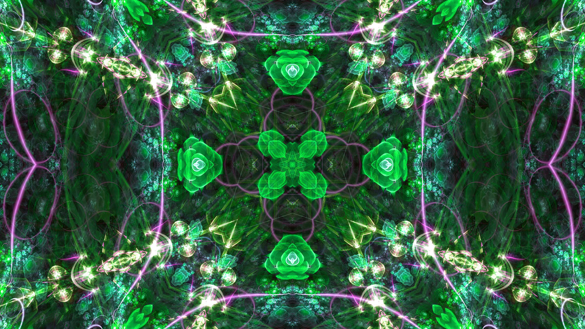 Fractal Kaleidoscope 09 - Andy Kloxx Foxtronic