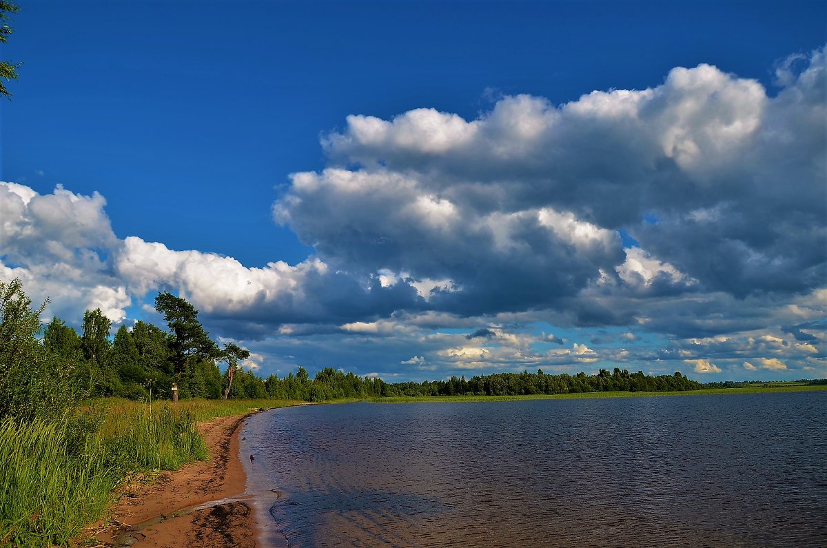 Лето над Мегленским озером... - Sergey Gordoff