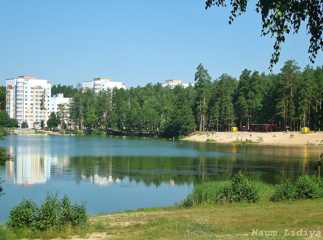 Отражение города в воде - Лидия (naum.lidiya)