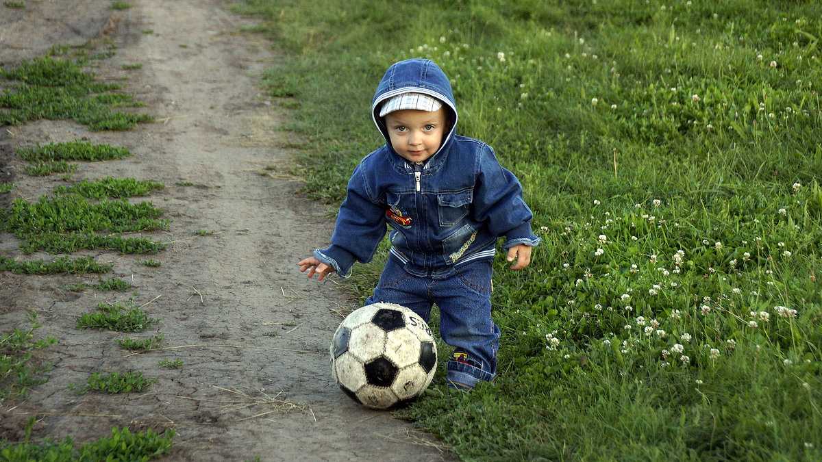 Юный футболист - Елена 