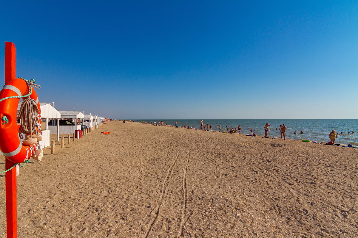 Азовское море, пляж в Должанке - Алексей Лейба