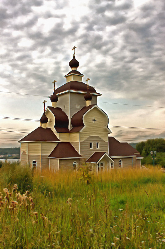 Церковь г.Кондопога - Анжела Пасечник