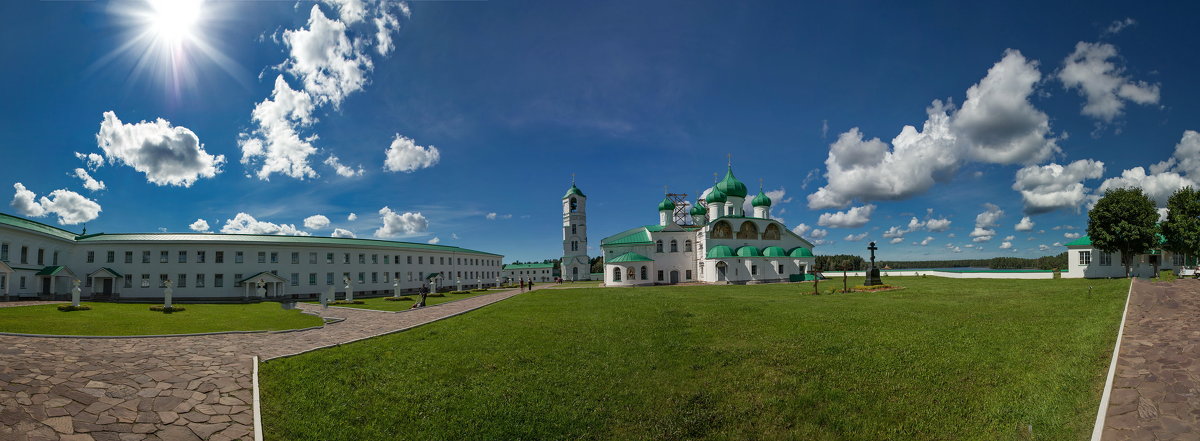 Путешествие из Петербурга в Москву. Карелия.река Свирский монастырь. - юрий макаров