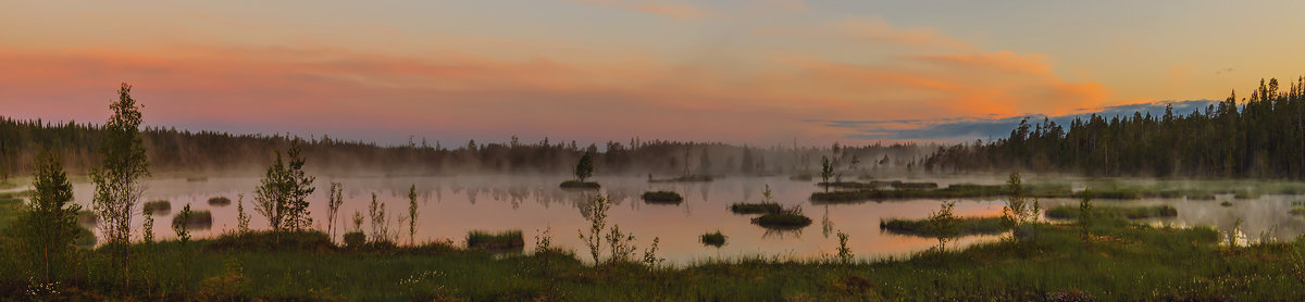 Панорама Карельских болот - Альберт Беляев