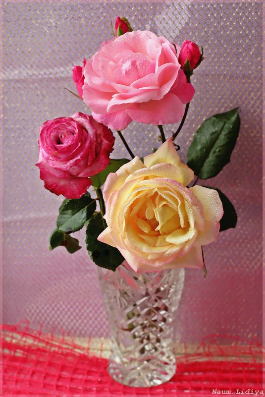Акварельные розы - Лидия (naum.lidiya)
