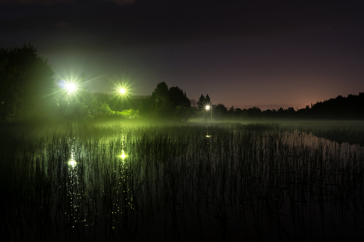 ночь у озера - ksanka skornyakova