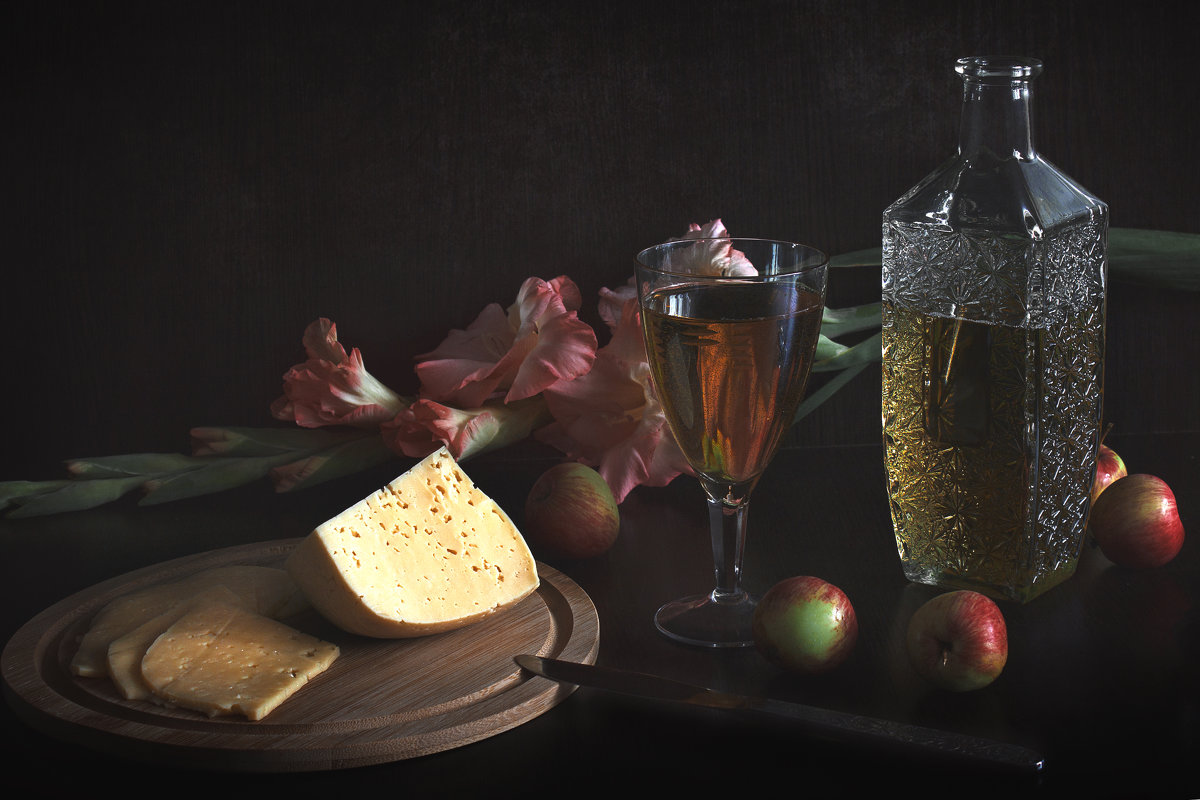 С сыром и яблочной наливкой - Natalia Furina