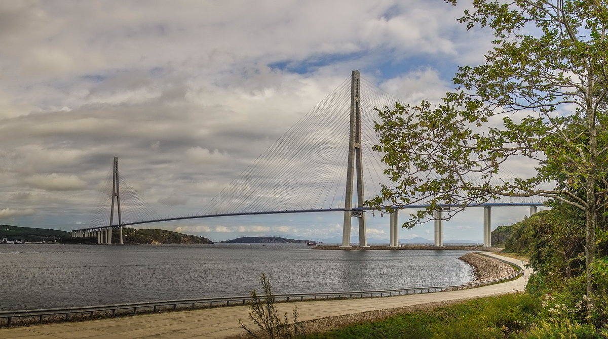Мост, остров Русский, Владивосток - Эдуард Куклин