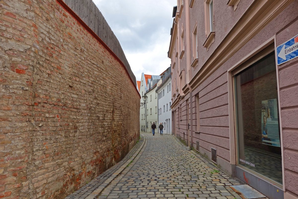 Улочки старого города, Аугсбург - Galina Dzubina