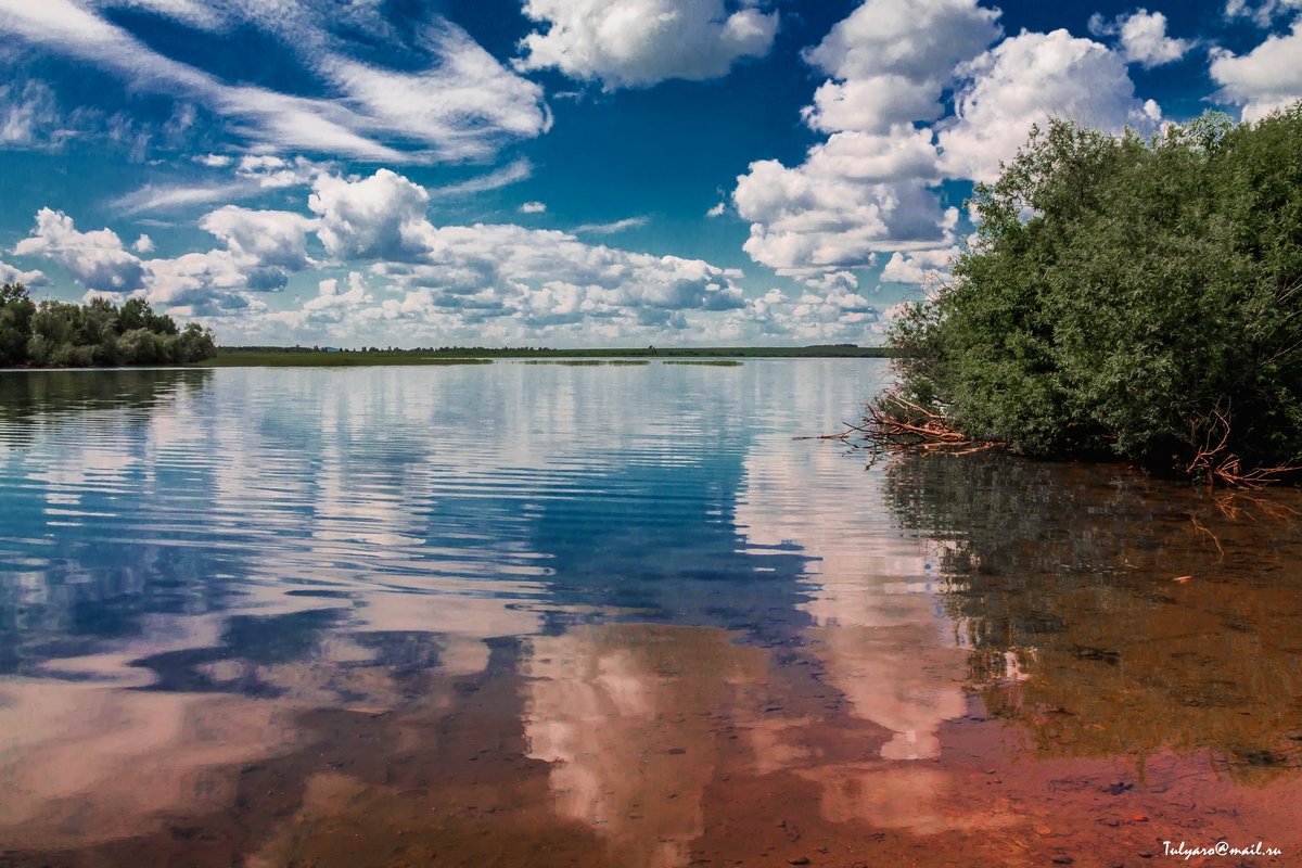Озеро зеркальное Назаровский