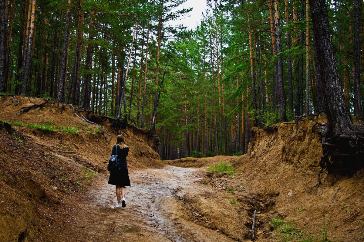 Девушка в лесу. г. Чита, Забайкальский край - Катя Медведева