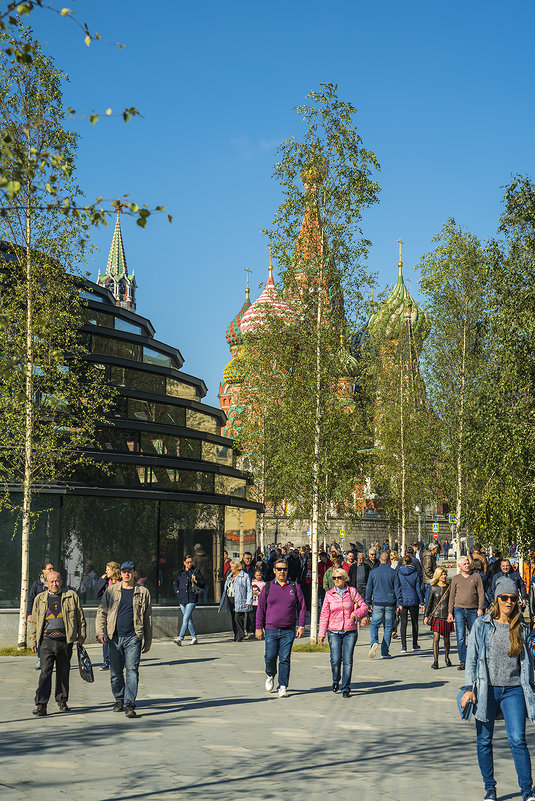 Москва, парк "Зарядье", вход - Игорь Герман