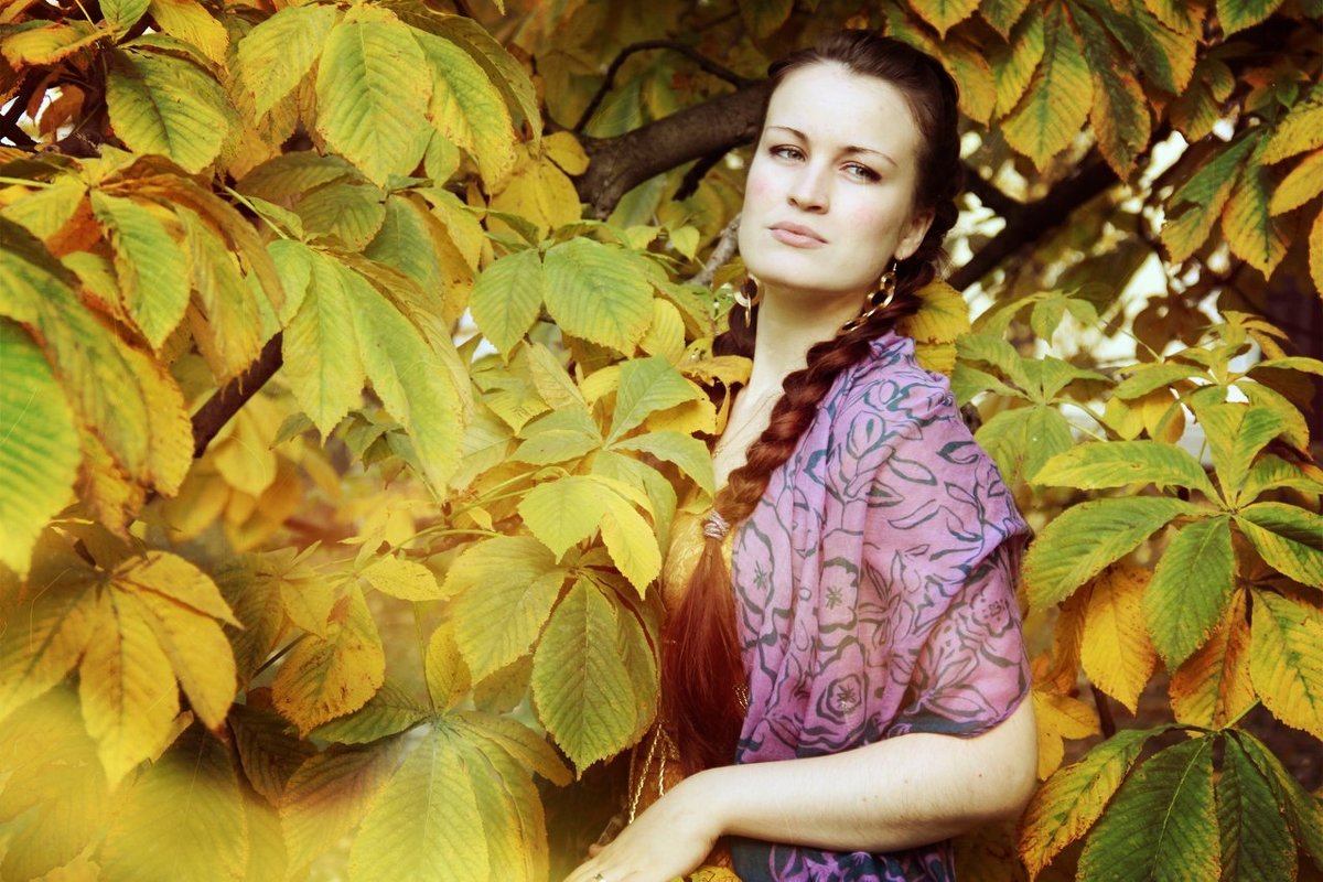 В золотой листве - Екатерина Макарова