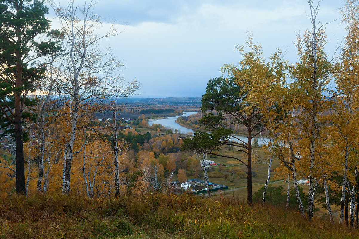 Осенняя пора в долине Иркута - Анатолий Иргл