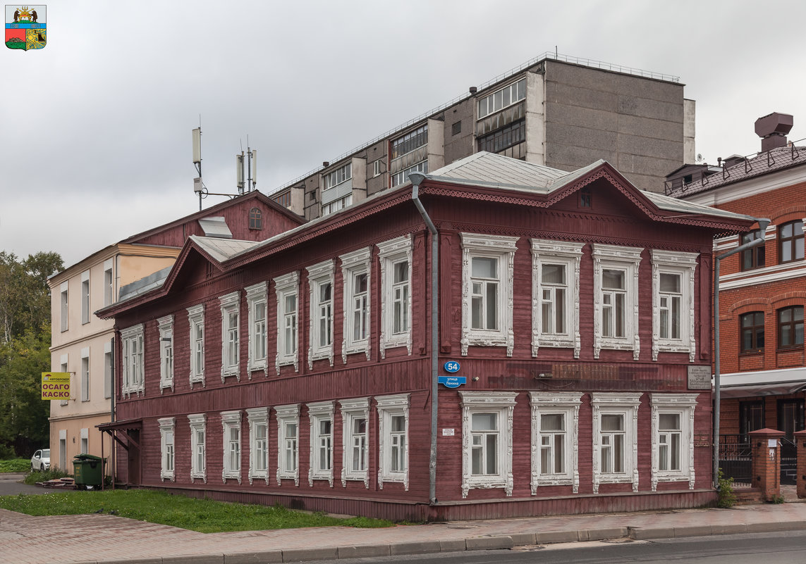 Череповец. Деревянный дом на улице Ленина (Крестовская) - Алексей Шаповалов Стерх