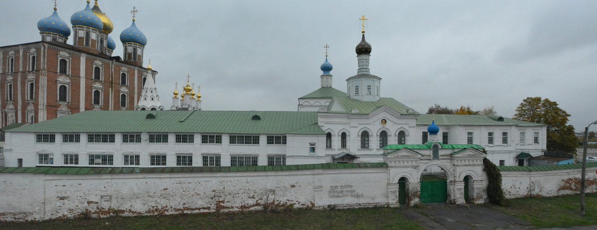 Иоанно-Богословский монастырь на территории рязанского кремля (панорама) - Александр Буянов