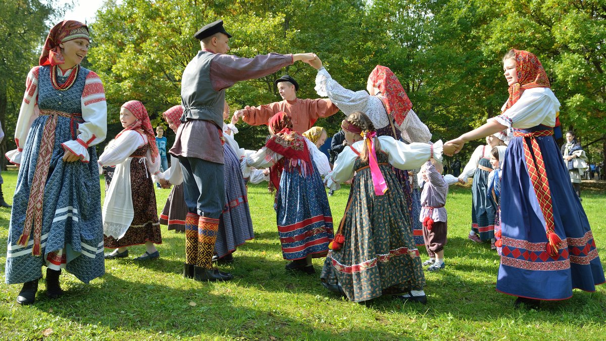 Конный праздник в Витославлицах (этюд 9) - Константин Жирнов