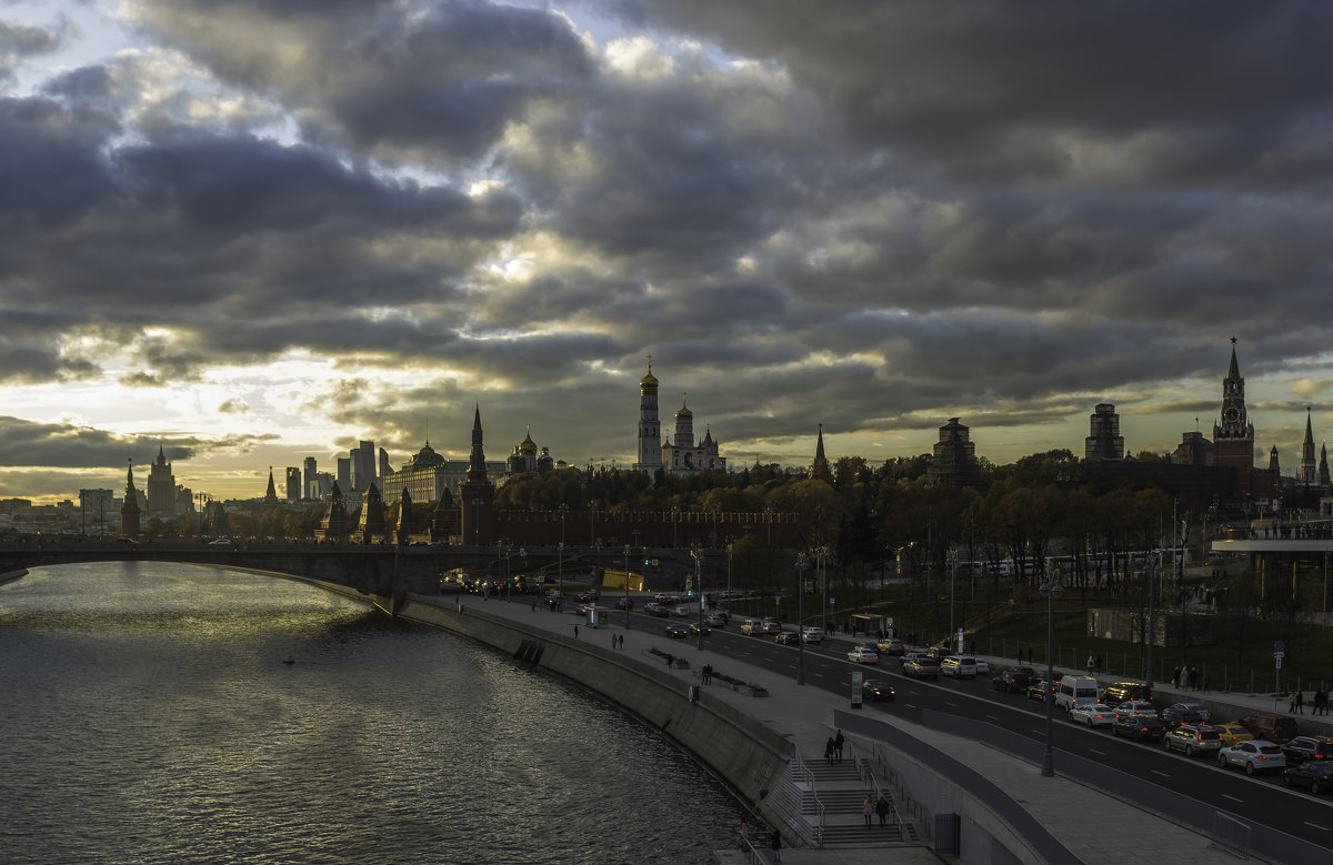 Закат с видом на Кремль. - Александра 