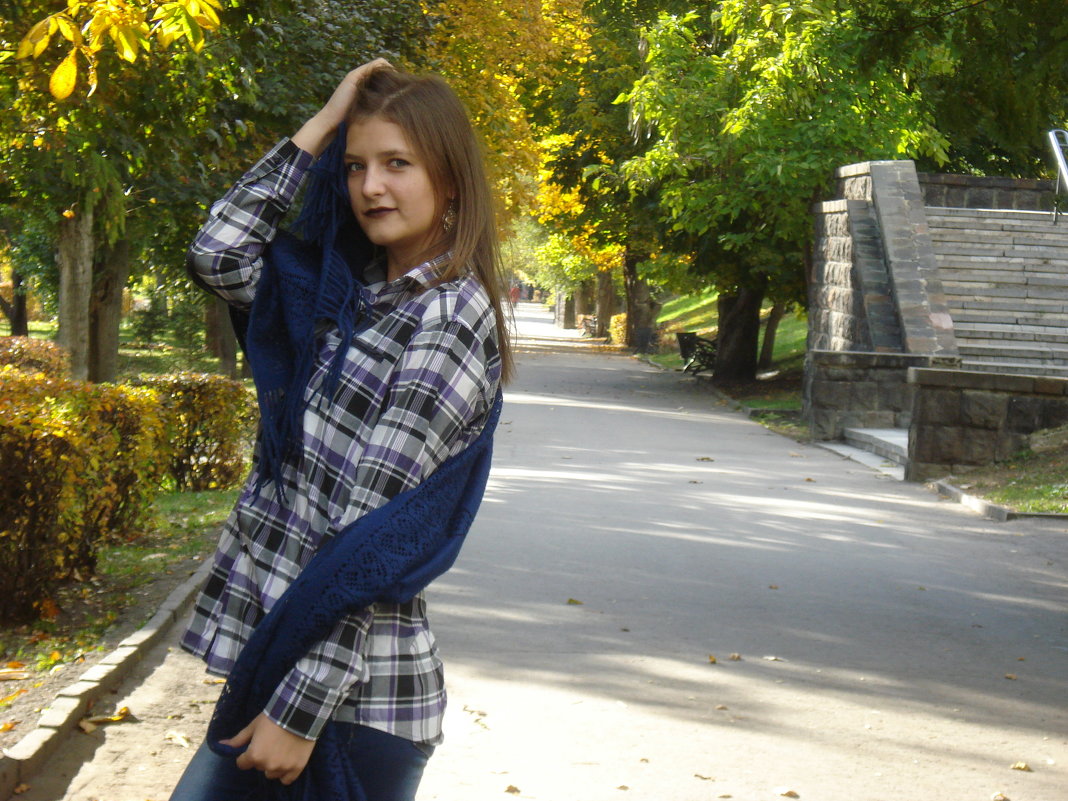 Осенняя моделька - Дарья Лаврухина