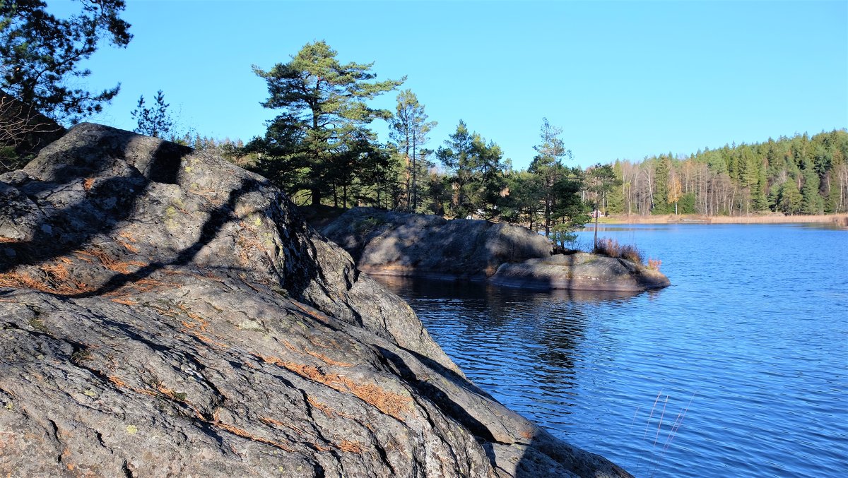 Скалистые берега Швеции - wea *