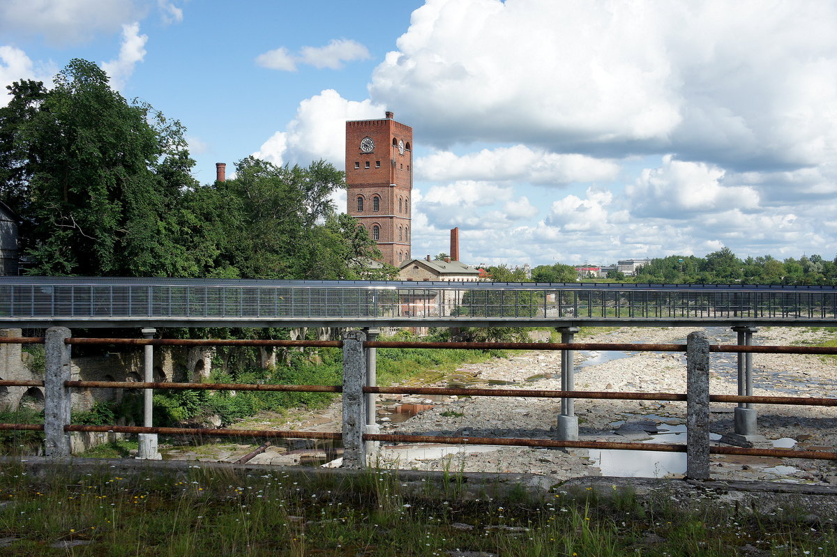 Вид с внутреннего моста Кренгольма - Елена Павлова (Смолова)