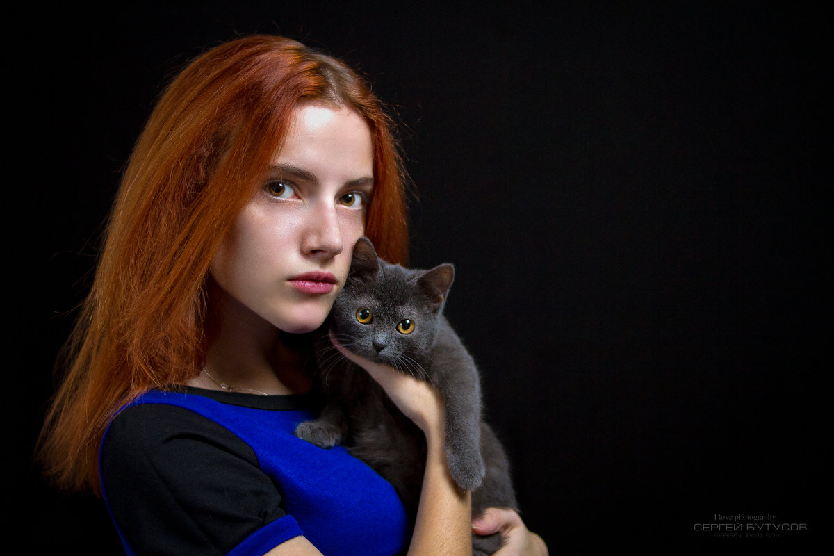 Девушка с кошкой - Сергей Бутусов