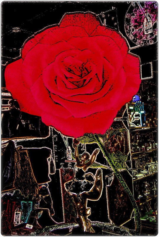 Огромная роза из бутика - Нина Корешкова