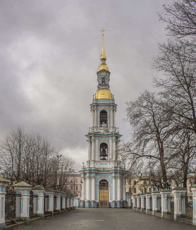 Колокольня Никольского морского собора в Коломне. - bajguz igor