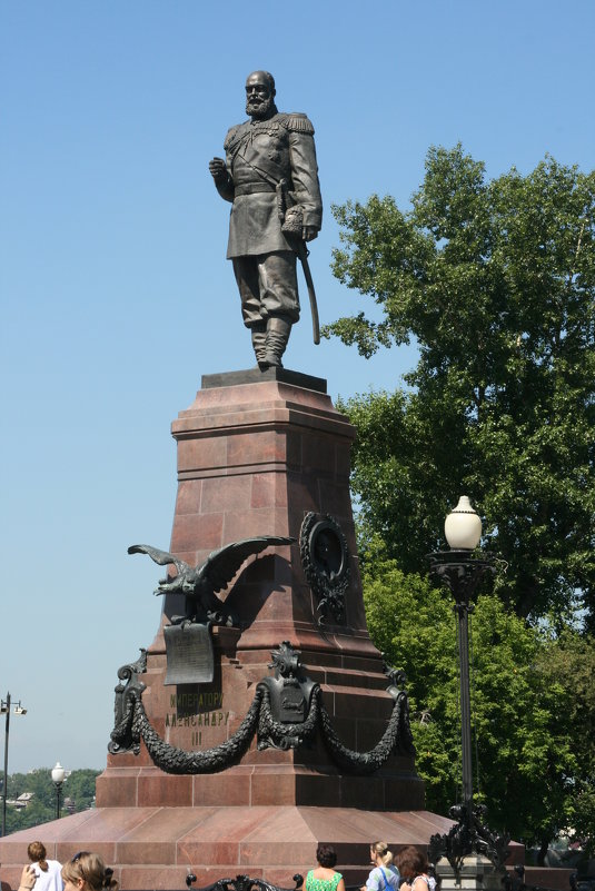 Иркутск. Памятник Александру III - Димончик 