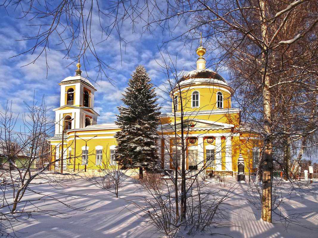 Деревенская церковь - Oleg S 