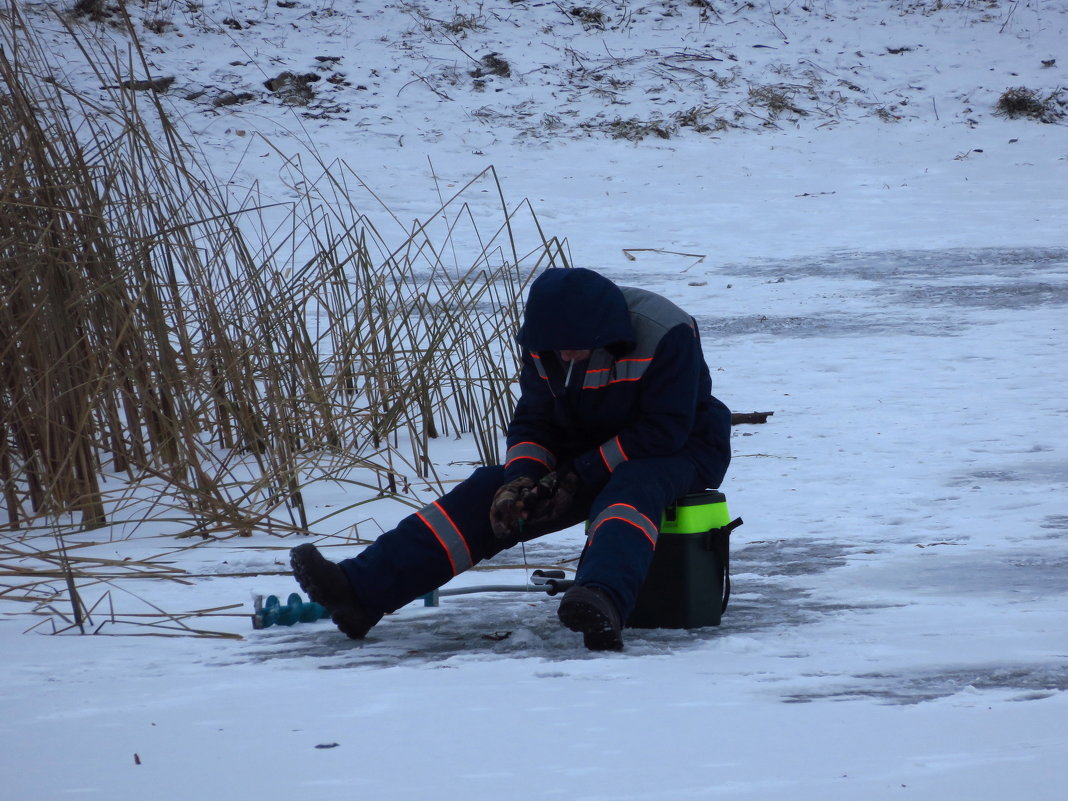 Первая зимняя рыбалка года - Андрей Лукьянов