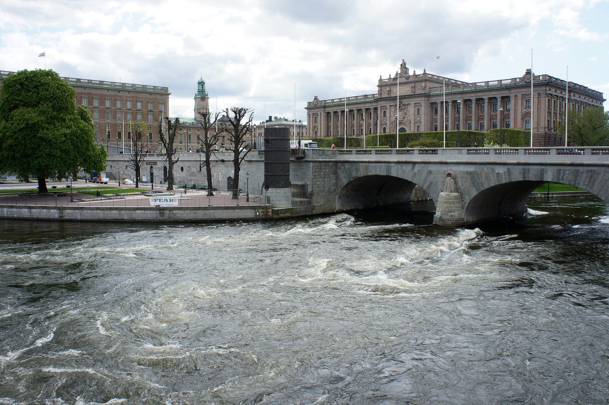 Стокгольм.  Мост Норбру - Елена Павлова (Смолова)