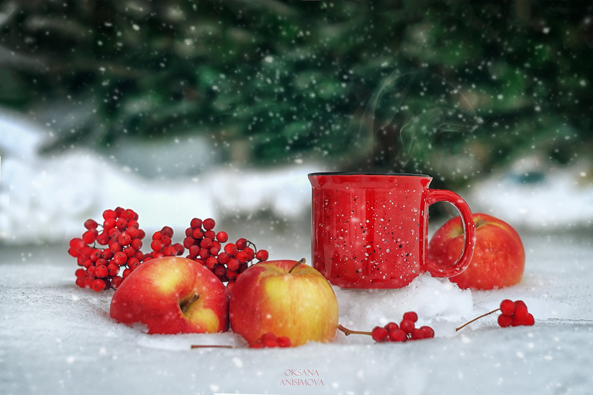 Яблоки на снегу - Оксана Анисимова