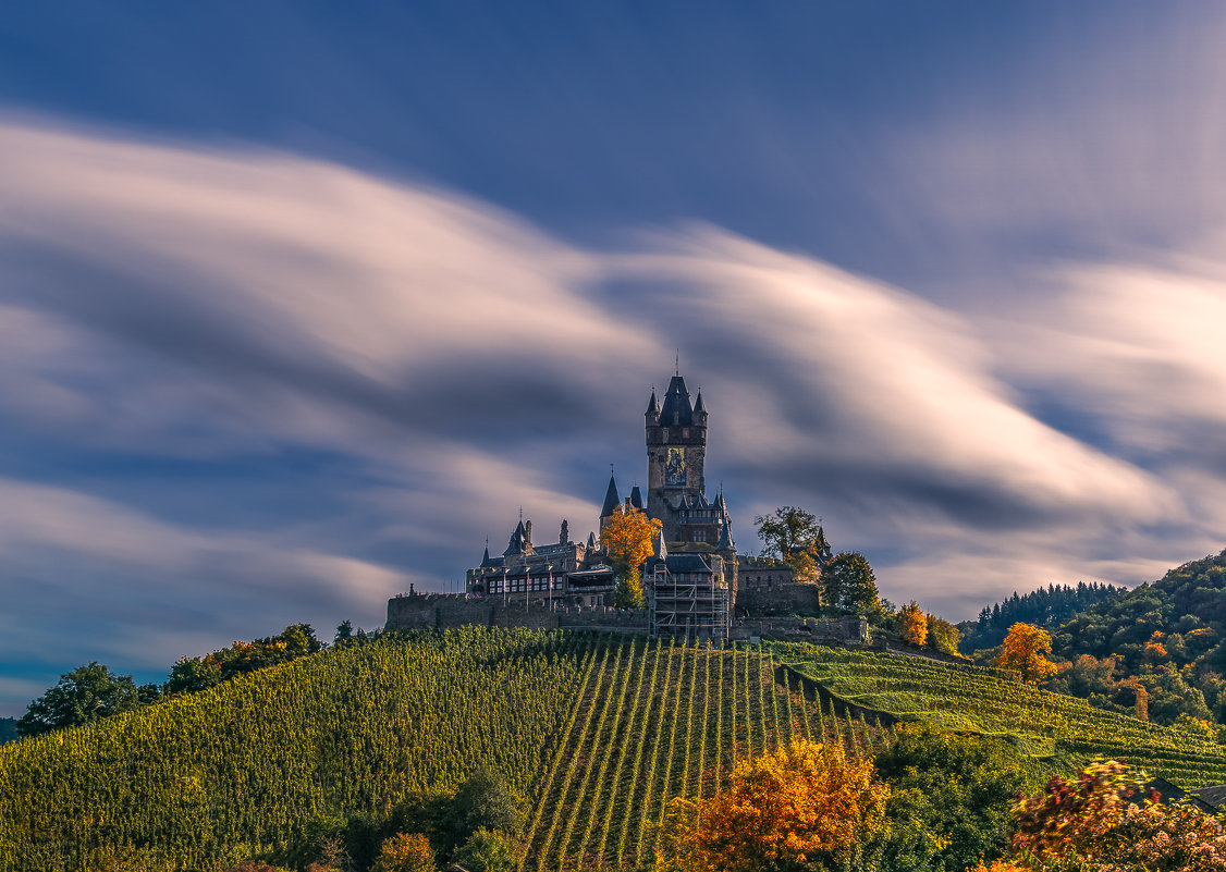 Замок Кохэм с виноградниками.Германия - Игорь Геттингер (Igor Hettinger)
