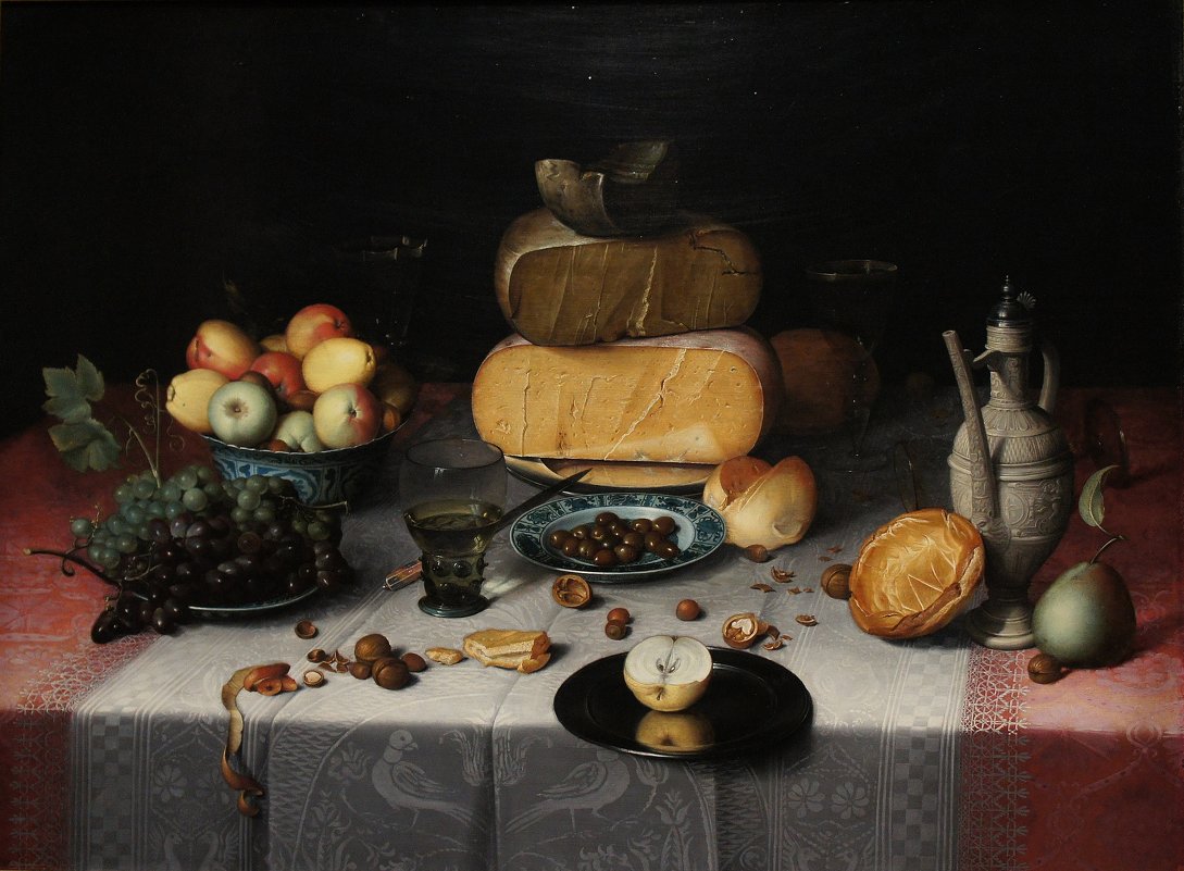 Флорис ван Дейк "Натюрморт с сыром", 1615 - Елена Павлова (Смолова)