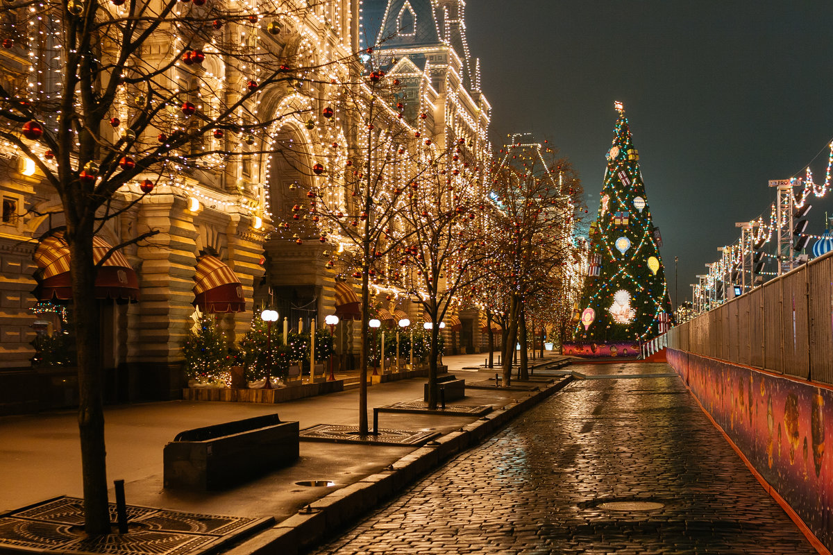 Новогодняя елка на Красной площади в Москве - Николай Н