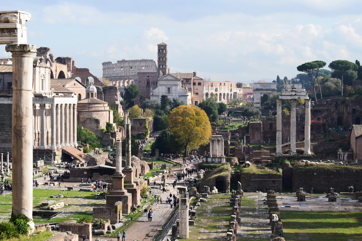 памятник, древний как сам Вечный город, – это Римский форум . - Galina Leskova