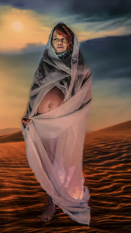 В пустыне - Георгий Морозов
