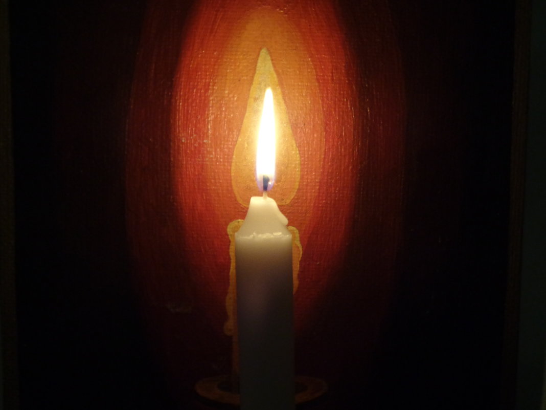 Магия многослойного огня рождественской свечи!... - Алекс Аро Аро