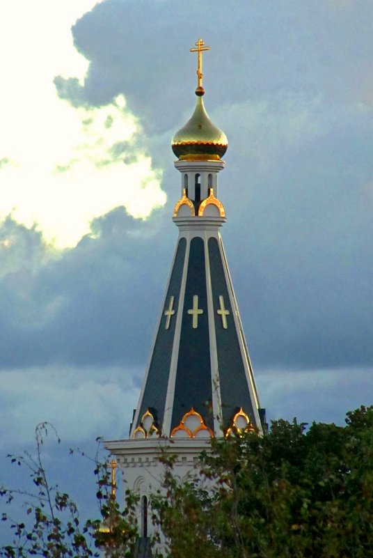 Купол храма Александра Невского - Сергей Карачин